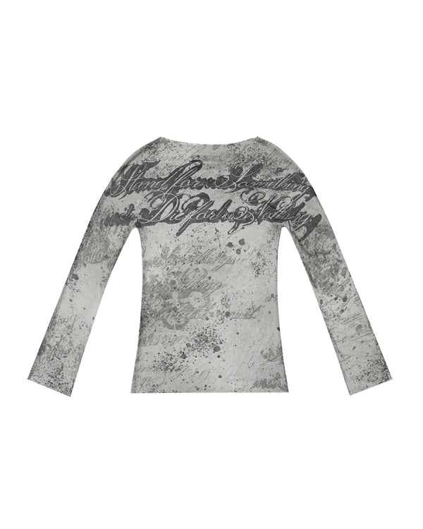 STAND FOR SOMETHING OR DIE FOR NOTHING MESH TOP